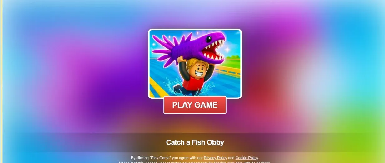 Catch a Fish Obby gameplay cover
