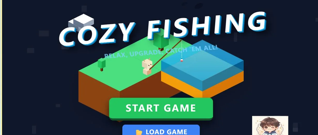 Cozy Fishing gameplay cover