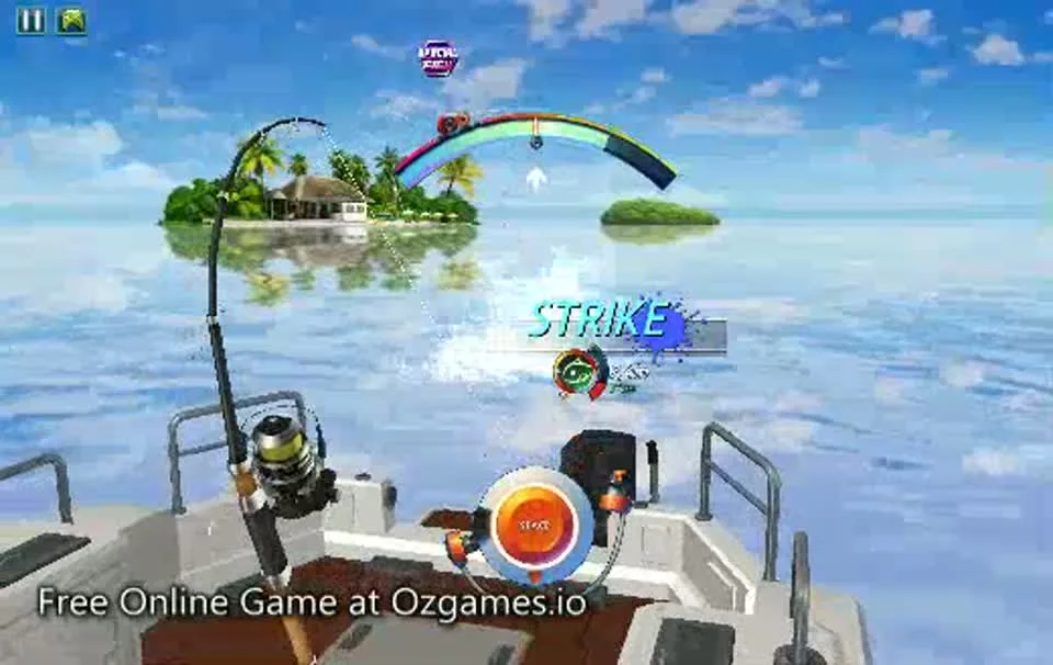 Fish Quest strike timing cue